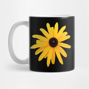 Yellow Flower Floral Photo Cutout Mug